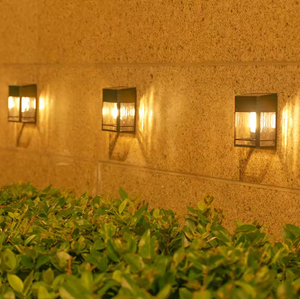 Appliques Offre Spéciale décoration rue extérieur linéaire mur solaire jardin lumières led étanche extérieur appliques - Product Image 2