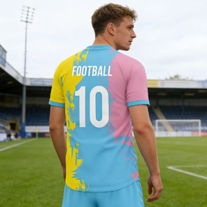 Camiseta de Fútbol Personalizada con Sublimación Completa, Ropa Deportiva de Secado Rápido, Poliéster Transpirable, Camiseta de Fútbol Deportiva para Hombre - Product Image 1