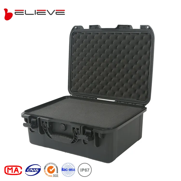 China factory pp IP67 hard plastic instrument carry tool case for electrical equipment
