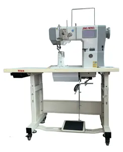 JN-2591BTF Computer Post Bed Shoe Upper Sewing Machine With Fully Stepper Control System