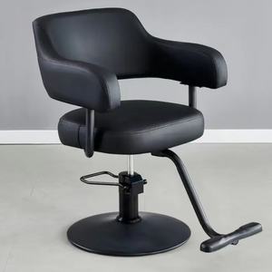 Sillón de Barbería Reclinable 2025 con Bomba Hidráulica Ajustable, Mueble de Salón de Cuero Sintético para Peluquería y Estilismo, Nuevo para Barbería - Product Image 4
