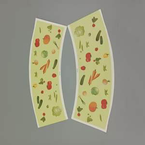 Vasos de Papel Desechables con Recubrimiento de PE de Doble Cara, Impresión y Perforación Personalizadas, Grado Alimenticio, para Uso con Fideos y Ensaladas - Product Image 6