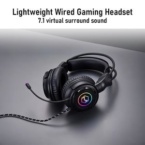 <span class=keywords><strong>Casque</strong></span> de <span class=keywords><strong>jeu</strong></span> filaire USB 3,5 mm <span class=keywords><strong>avec</strong></span> micro à suppression de bruit, éclairage RGB, contrôle du volume stéréo pour PC, <span class=keywords><strong>PS4</strong></span>, PS5, Xbox - Product Image 3