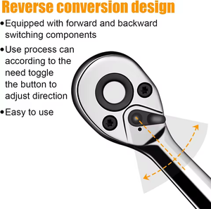 46pcs Carbon Steel Ratchet <strong>Wrench</strong> Socket <strong>Set</strong> Automotive Repair Tool Kit Combination Socket <strong>Set</strong> Combination Car Repair Tool Kit - Product Image 3
