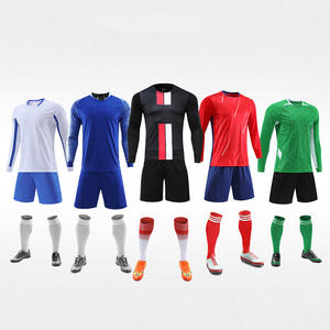 Uniformes de Fútbol Transpirables Personalizados para Hombre, Camisetas de Fútbol Personalizadas para Adultos, Conjunto de Camisetas de Fútbol Clásicas de Malla - Product Image 1