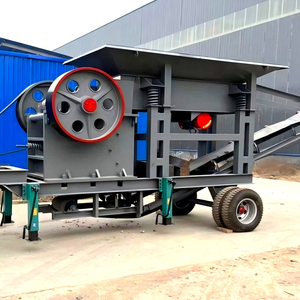 Meistverkaufter <span class=keywords><strong>PE</strong></span>-500x750 Mobiler Backenbrecher zum Zerkleinern von Aggregaten und Kies - Product Image 5