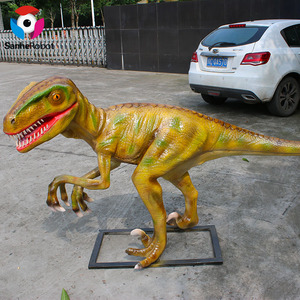 Statue de dinosaure en fibre de verre de simulation de <span class=keywords><strong>robot</strong></span> Sanhe - Product Image 6