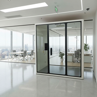 Cabina de Oficina Insonorizada, Moderna, para Edificios de Oficinas, de Aluminio Ecológico