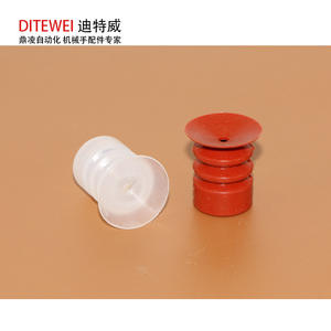Ventouse en silicone en forme de I à trois couches, trou de montage de 9 mm, rouge, YS3-08, accessoire pour bras robotique, ventouses de levage - Product Image 5