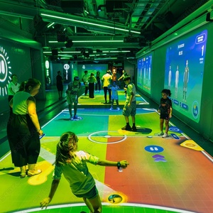 Attrezzatura per Sala Giochi Interattiva con Luci LED a Pavimento per Stadio di Calcio, Gioco Interattivo per Divertimento Indoor - Product Image 3