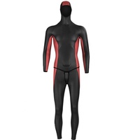 DIVESTAR logo warna kustom anti air kualitas tinggi 3mm kulit halus Neoprene pakaian selam bebas pria dua potong