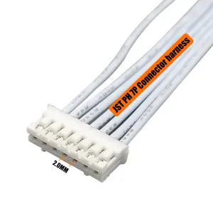 Jst-Conector personalizado ph 2,0mm 2 3 4 5 6 7 8 pin macho hembra jst xh, cable conector