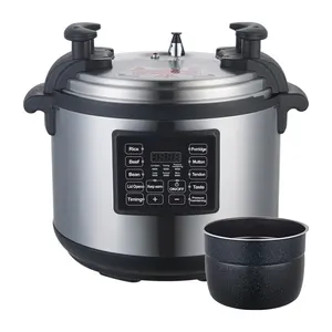 Hot Sale Large Capacity Stainless Steel Multicooker Commercial 14Liters 15Liters 16Liters Multifunction Electric Pressure Cooker