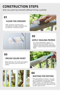 สีรองพื้นอีพ็อกซี่ผสมสังกะสีชนิดหนาพิเศษ ป้องกันการกัดกร่อน สำหรับเหล็ก สะพาน เรือ ตู้คอนเทนเนอร์ และงานเคลือบผิวทางทะเล ผลิตโดยผู้ผลิตสีเคลือบผิวทางทะเล - Product Image 2