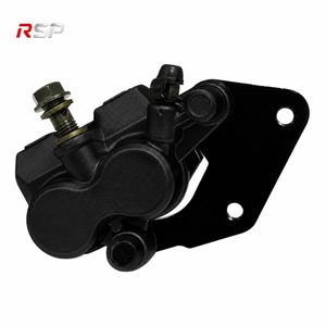 Étrier <span class=keywords><strong>de</strong></span> <span class=keywords><strong>frein</strong></span> arrière RSP SCKQ-08 avec support, double piston en alliage d'aluminium pour moto <span class=keywords><strong>de</strong></span> cross/moto tout-terrain <span class=keywords><strong>50cc</strong></span> 140cc, <span class=keywords><strong>frein</strong></span> à disque hydraulique - Product Image 5