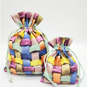 Bolsa de Regalo de Terciopelo con Cordón de Diseño Profesional Sanas para Navidad, Venta al por Mayor, Nuevo Diseño, Precio de Fábrica - Product Image 2
