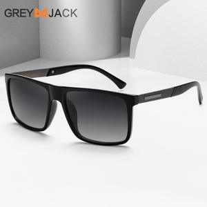 Gafas de sol Greyjack con montura grande, montura de PC, lentes TAC UV400, unisex, visión nocturna, tipo 3, color negro - Product Image 1