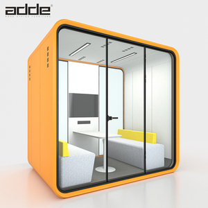 Cabina per riunioni per cabina di lavoro modulare per interni cabina di lavoro Mobile Pod per Studio di registrazione vocale - Product Image 4