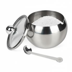 Azucarero de acero inoxidable, diseño simple, lujoso, saludable, botella de acero inoxidable al mejor precio bajo al por mayor - Product Image 1