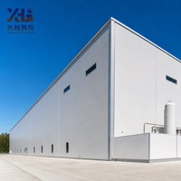 Structure en acier préfabriquée sur mesure pour entrepôt à portique lourd, construction de bâtiment