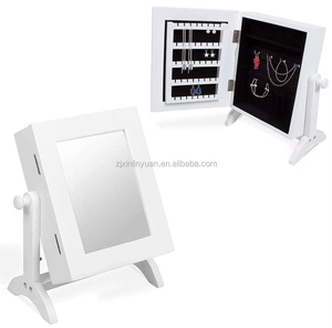 <span class=keywords><strong>Europe</strong></span> marché E1 MDF maquillage organisateur bijoux amour miroir debout avec certificat - Product Image 2
