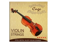 En stock, cordes de violon en acier 1/8 1/4 1/2 3/4 4/4, prix professionnel et abordable