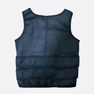 Neoprene <b>Men's</b> Shapers Sweat Vest for <b>Men</b> Waist <b>Trainer</b> Vest Adjustable Workout Body Shaper with Double Zipper for Sauna Suit - Product Image 3