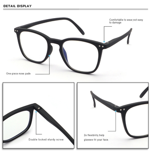Vente directe d'usine, lunettes optiques classiques carrées en PC, <span class=keywords><strong>filtre</strong></span> <span class=keywords><strong>anti</strong></span>-lumière bleue, lunettes <span class=keywords><strong>anti</strong></span>-lumière bleue - Product Image 3