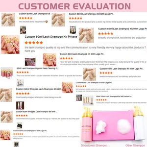 Kit Shampoo Personalizzato per Ciglia da 60ml con Logo Private Label, Detergente Schiumogeno per Ciglia, Kit Shampoo per Extension Ciglia - Product Image 6