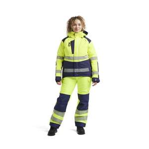 BLAKLADER - 445619873389XXL Chaqueta de invierno Hi-Vis para mujer Amarillo/Azul marino-EAN 7330509857182 ROPA DE TRABAJO DE LA HI-VIS - Product Image 3