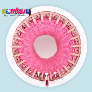 ผ้าพันคอหมวกทอผ้า Diy Handcraft สาวของเล่นเครื่องถักขนสัตว์ - Product Image 4