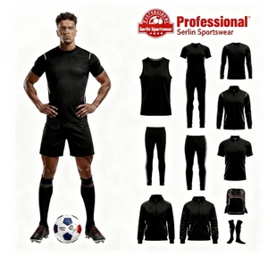 Bán Buôn Bóng Đá Jersey Câu Lạc Bộ 2526 Bóng Đá Áo Sơ Mi 100% Polyester Đào Tạo Trung Quốc Bộ Dụng Cụ De Bóng Đá Người Đàn Ông Đồng Phục Bóng Đá - Product Image 2