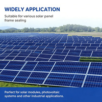 Bande d'étanchéité OEM en EPDM pour panneaux solaires photovoltaïques – Résistance aux hautes températures, épaisse, étanche et anti-poussière – Profilés de joints