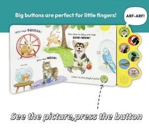 <span class=keywords><strong>Libro</strong></span> <span class=keywords><strong>de</strong></span> Sonido Educativo Interactivo para Niños, Aprendizaje <span class=keywords><strong>de</strong></span> las Primeras Palabras en Inglés con Música y Material <span class=keywords><strong>de</strong></span> Papel - Product Image 4