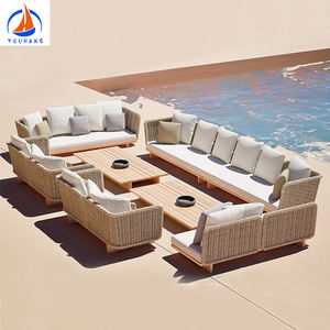 Muebles <span class=keywords><strong>De</strong></span> Madera <span class=keywords><strong>De</strong></span> Lujo Y <span class=keywords><strong>Mimbre</strong></span> <span class=keywords><strong>De</strong></span> Set Tavolo E Sedie Da Giardino en Ratan Salon <span class=keywords><strong>De</strong></span> Jardins Tresser - Product Image 6