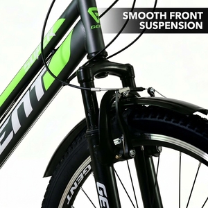 New 26 Inch <strong>Step</strong> Mountain Bike Women Commuter 21 Speed Urban Rear Cargo Rack Full Fenders - Product Image 4
