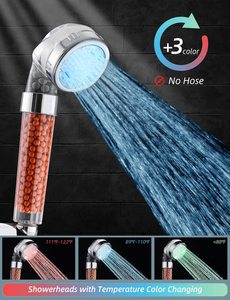 Filtro ad alta pressione FLG filtrazione soffioni doccia <span class=keywords><strong>risparmio</strong></span> acqua bagno LED soffioni doccia con automaticamente - Product Image 6