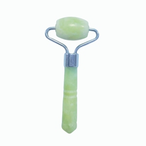 Rodillo Masajeador de Piedra Jia Cui Mini Pagoda Shaft para Rostro y Cuerpo, Tratamiento de Relajación Diaria - Product Image 1