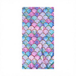 Luxury Modern Mermaid Scale <b>Microfiber</b> Suede Custom Printed Sandfree High Color Oversized Eco-Friendly <b>Beach</b> <b>Towel</b> - Product Image 3