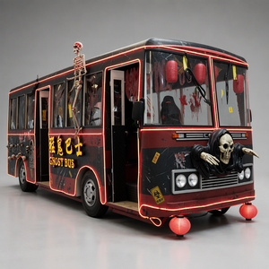 Simulateur d'expérience d'horreur en réalité virtuelle pour 8 joueurs, Bus Fantôme VR, Bus de Terreur VR commercial pour parcs d'attractions et parcs à thème d'aventure - Product Image 1