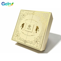 Boîte cadeau personnalisée avec fenêtre, boîte en papier transparente, boîte en carton transparente pour l'emballage de gâteaux