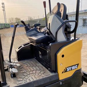 Miniexcavadora de cadenas SY16C de 1.6 toneladas, máquina para movimiento de tierras, ¡gran oferta! - Product Image 5