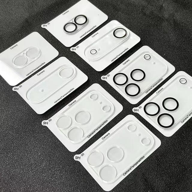 Latest Grade AAA Full Cover 9H Hardness Ultra-Thin 0.33mm Tempered Glass Camera Lens Protector 2.5D Radian for Anti-Oil