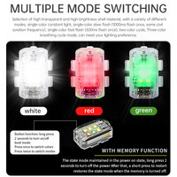 Lumière stroboscopique anti-collision UAV pour DJI Flip LED lumière de navigation nocturne projecteur longue portée Drone lumière de remplissage vol