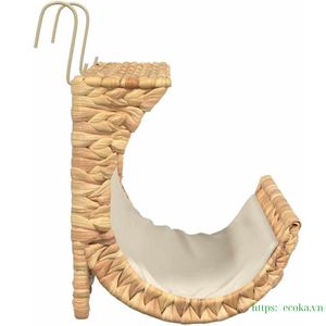 Handmade 100% Natural Water Hyacinth <b>Bed</b> for Pet <b>Cushion</b> Unique Design Customized Size Eco-friendly - Product Image 5