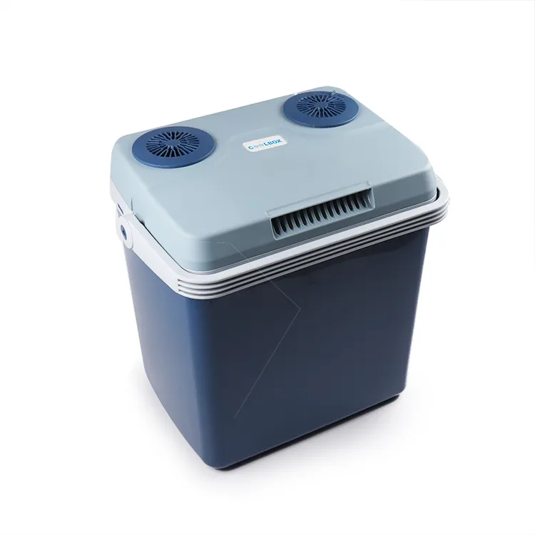 32X thermo electric cooler con maniglia frigorifero portatile per auto AC 12v per il campeggio