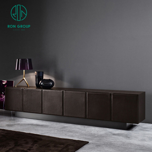 Gran oferta, soporte de mesa de <span class=keywords><strong>TV</strong></span> de madera maciza de 6 cajones moderno, fácil instalación, juego de armario de almacenamiento grande personalizado para apartamento en casa - Product Image 1