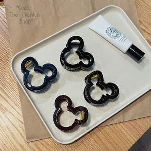 Pince à cheveux vintage ajourée pour femme, style demi-pince, collection automne-hiver - Product Image 3