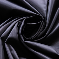 Tissu taffetas RPET tissé 190T 100 % recyclé, enduit imperméable pour sacs de courses, parapluies, imperméables, doublures et matériaux intérieurs de sacs