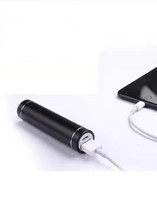 Chargeur de batterie externe USB 2600 pour Smartphone, cylindre coloré Portable 18650 mAh